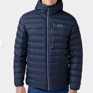 Stio Men's Mountain Shadow Hometown Down Hooded Jacket